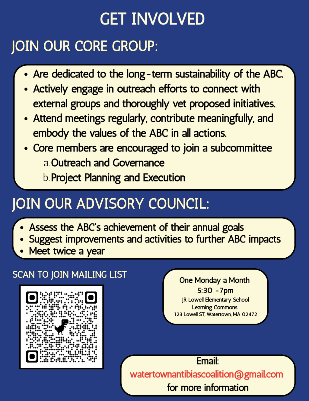 Anti Bias Coalition Get Involved